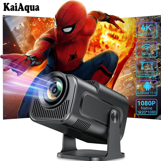 KaiAqua HY320 4K Projector, 350ANSI.