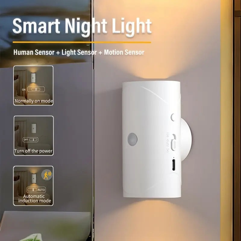 Sensor detective RGB gradient LED lamp